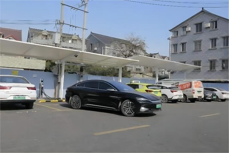 New super charging station! Qingpu adds new energy vehicle charging stations to extend battery life for green travel