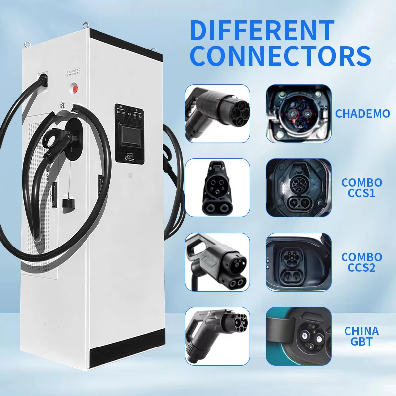 160KW dual-gun DC standing charging pile