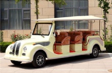 CE Retro Car Scenic Spot Sightseeing Hotel Bus Reception Car Electric Classic Car