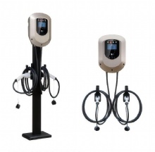 Public electric vehicle charger 7KW 32A AC electric vehicle charging pile