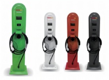 Public electric vehicle charger 7KW 32A AC electric vehicle charging pile