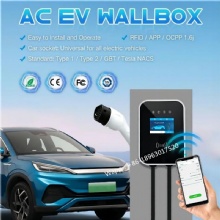 Hot selling 11kw home wall box AC electric vehicle charging pile