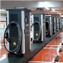 Dual-gun 120kW DC charging pile IP54 new energy vehicle fast charging station