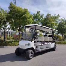 48V 5kw Luxury 8-Seater Multi-Functional Electric Golf Cart