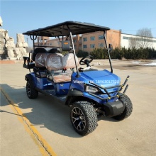 Newly designed professionally customized adjustable 6-seat electric golf cart