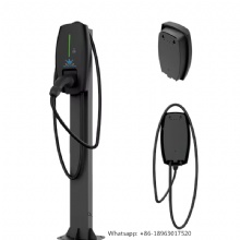 7kw/11kw/22kw AC charging station with type 2 plug electric vehicle charging pile