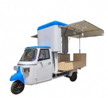 Coffee Bike Food Truck Hot Dog Tricycle for Sale Electric Food Cart