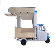 Coffee Bike Food Truck Hot Dog Tricycle for Sale Electric Food Cart