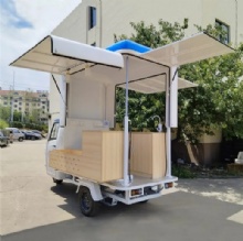 Coffee Bike Food Truck Hot Dog Tricycle for Sale Electric Food Cart