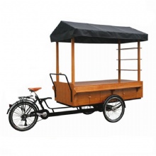 Adult Tricycle Cargo Bike Electric Outdoor Sale Drink Coffee Van Food Vending Cart for Sale  Mobile Food Carts