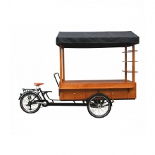 Adult Tricycle Cargo Bike Electric Outdoor Sale Drink Coffee Van Food Vending Cart for Sale  Mobile Food Carts