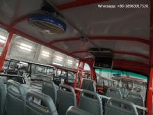 17-Seat Air-Conditioned Electric Tourist Bus with Pedals Electric Sightseeing Bus