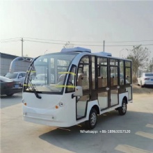 2024 latest luxury resort, park, factory, hotel 11-seater 72V electric sightseeing car