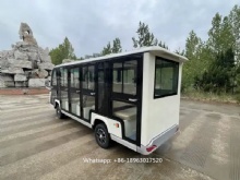 CE Certified 14-Seat Passenger Electric Vacation Vehicle/Scenic Tourist Bus/Electric Sightseeing Bus