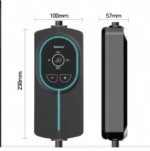 电动汽车充电站壁挂式充电箱 CCS1/CCS2 32A 7kw 充电桩