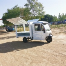 Popular Fashion Food Stand White YRF Electric Tricycle