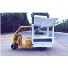 Colorful Fashion Lovely Commercial Food Stand YRF Electric Tricycle